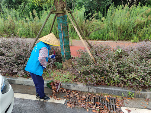 做好道路保潔 創(chuàng)造良好防疫環(huán)境